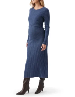 EDEN KNIT NURSING DRESS