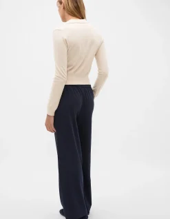 ELASTICATED STRAIGHT LEG PANT