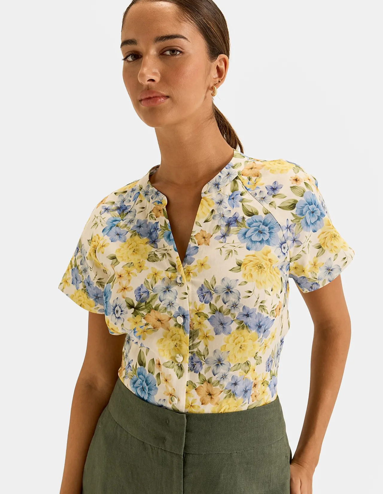 ELBA FITTED BLOUSE