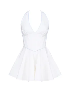 ELEANOR MINI HALTER PLAYSUIT