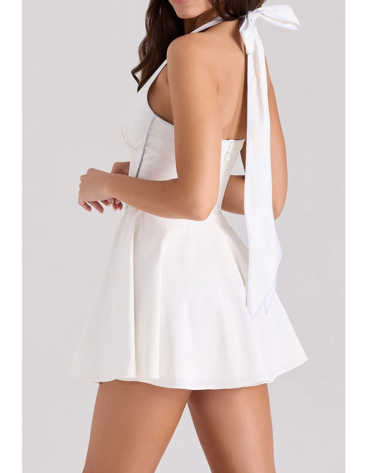 ELEANOR MINI HALTER PLAYSUIT