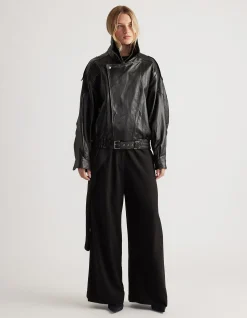 Elena Wide Leg Tailored Palazzo Pant
