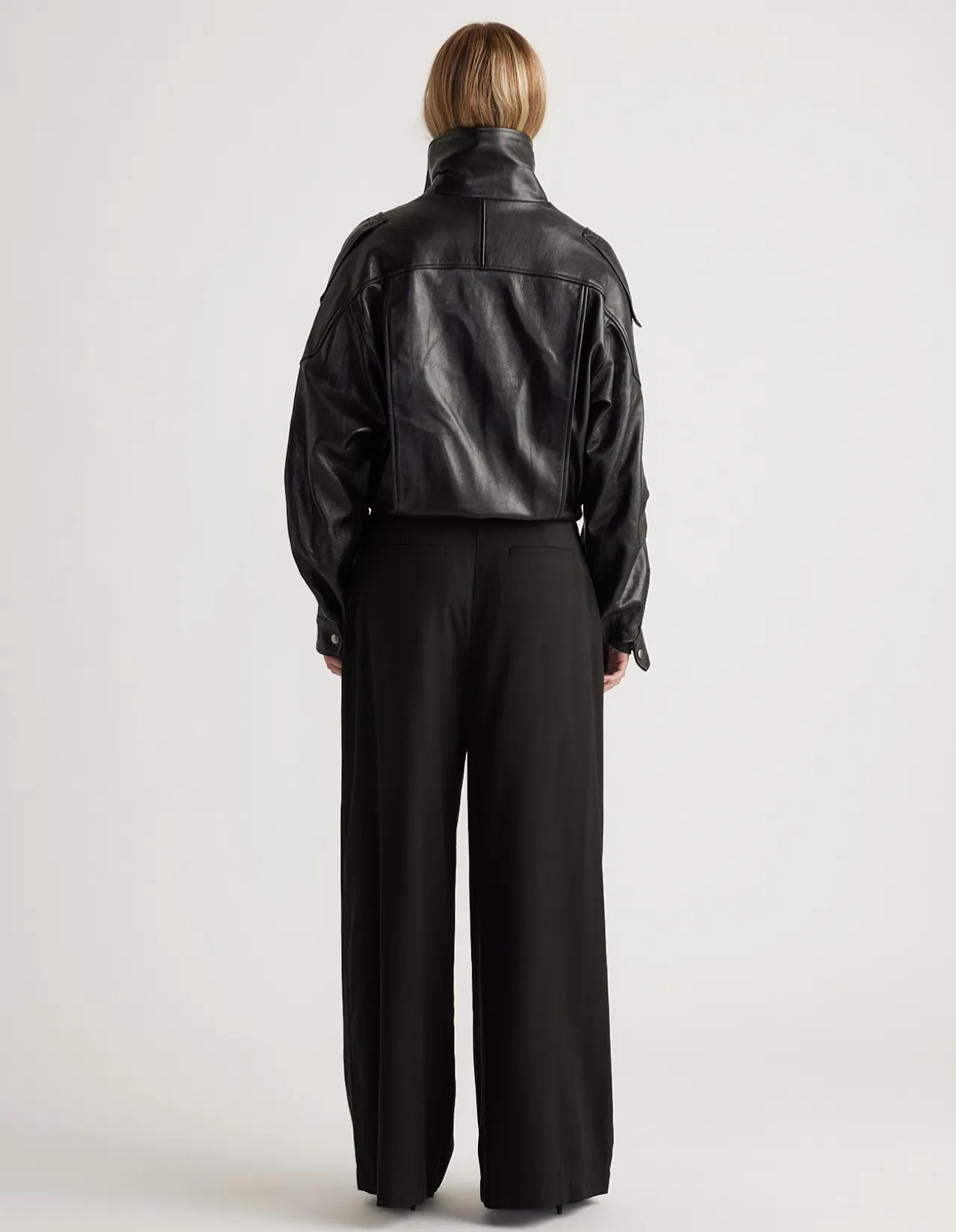 Elena Wide Leg Tailored Palazzo Pant