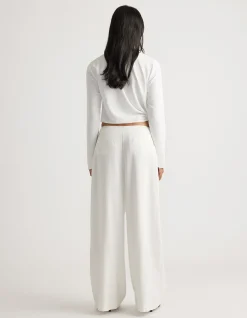 Elena Wide Leg Tailored Palazzo Pant