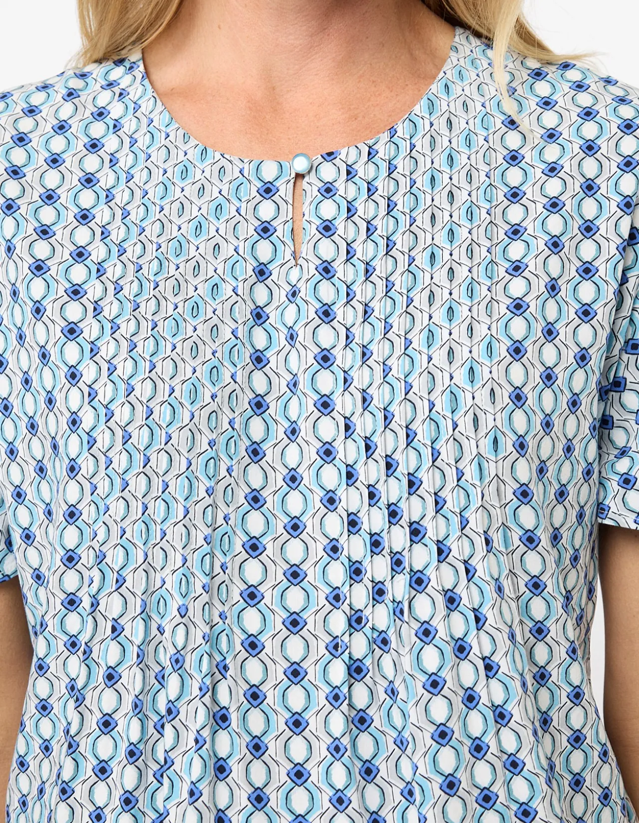 ELIE SHORT SLEEVE BLOUSE