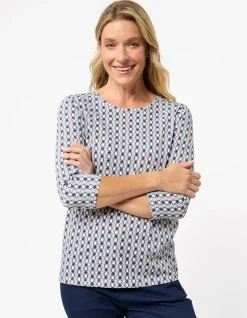 ELIE 3/4 SLEEVE TOP
