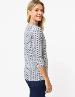 ELIE 3/4 SLEEVE TOP