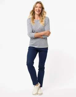 ELIE 3/4 SLEEVE TOP