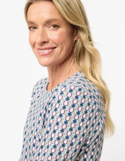 ELIE 3/4 SLEEVE TOP