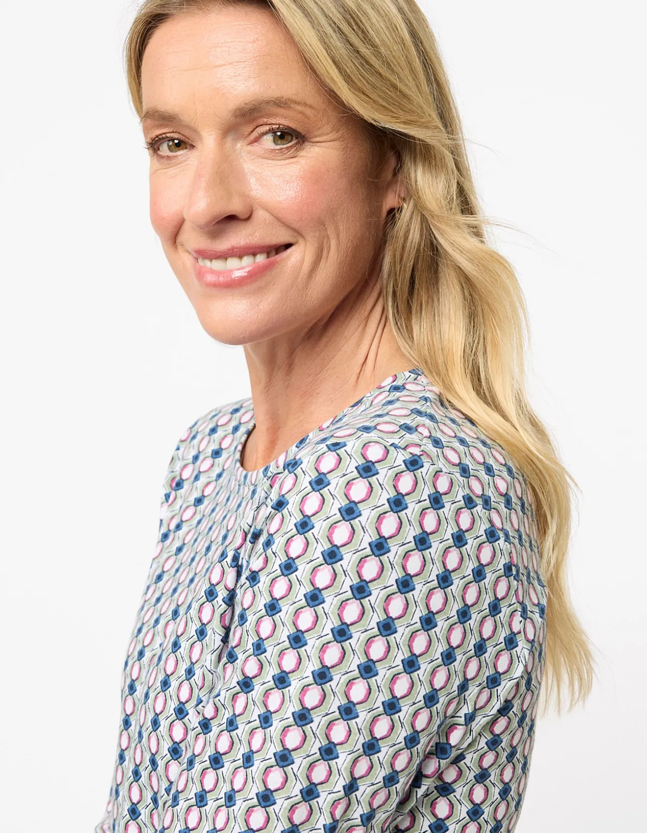 ELIE 3/4 SLEEVE TOP