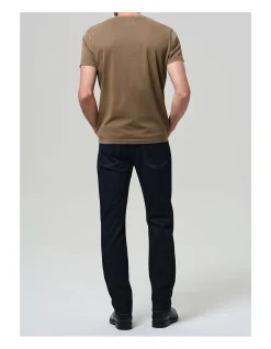 Elijah Relaxed Straight Cashmere Denim Jeans