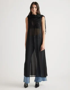 ELIZA SHEER MAXI DRESS