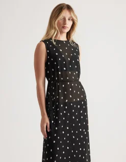 ELIZA SHEER MAXI DRESS