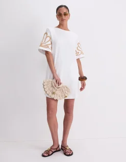 ELIZA EMBROIDERY DRESS