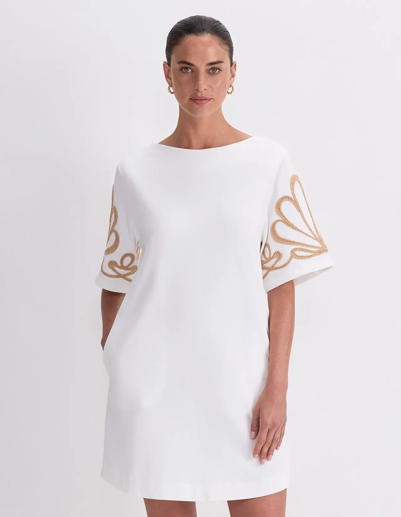 ELIZA EMBROIDERY DRESS