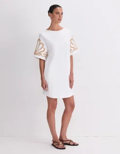 ELIZA EMBROIDERY DRESS