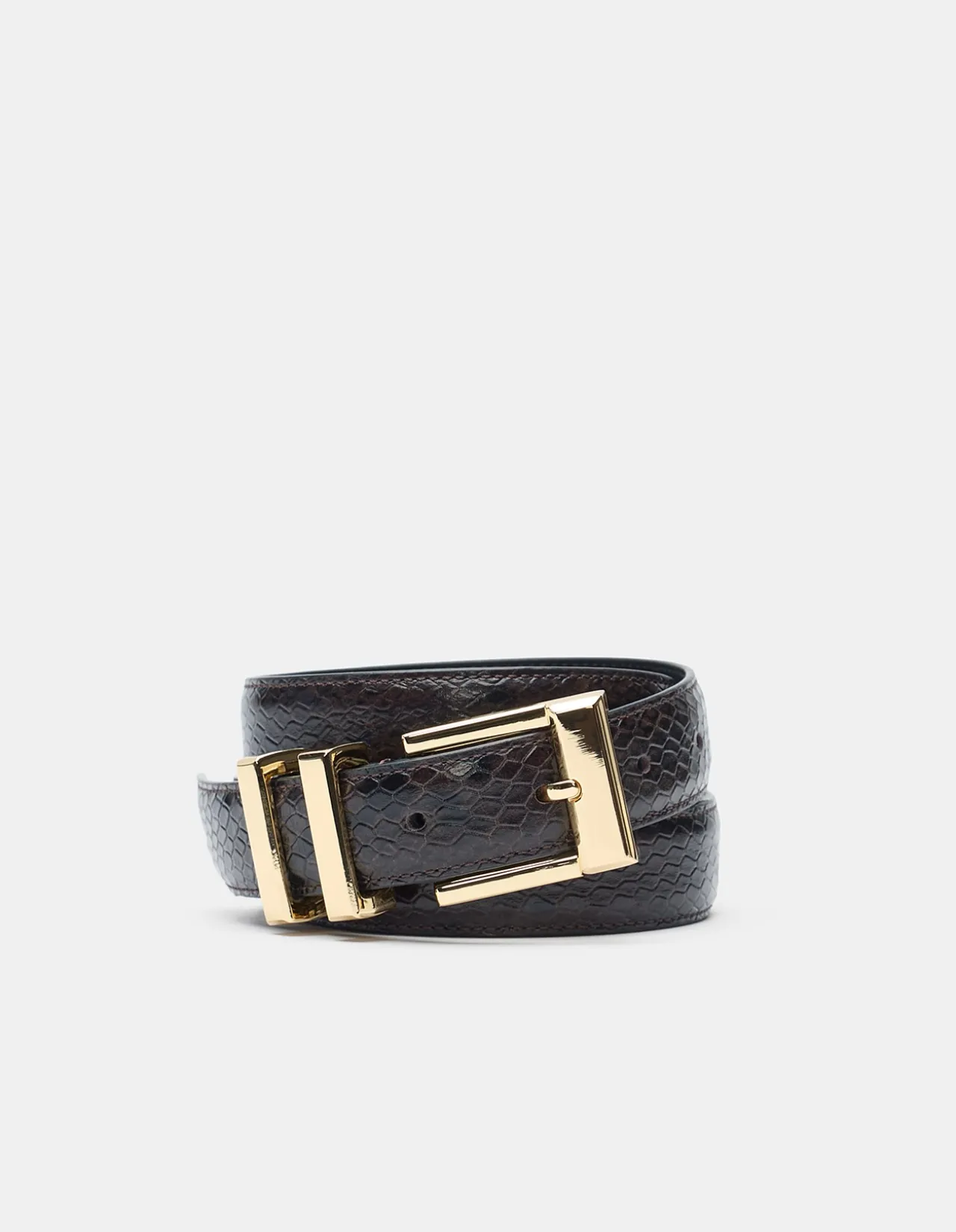 ELLE SQUARE BUCKLE BELT