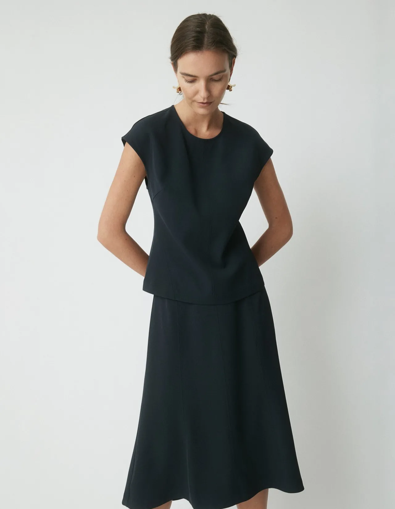 ELLIE DRAPE SKIRT