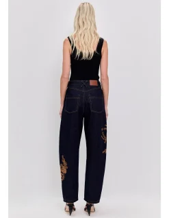 Elora Embroidered Denim Jeans