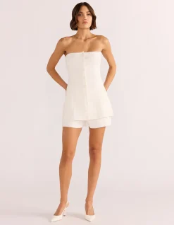ELORA KNIT BUSTIER TOP