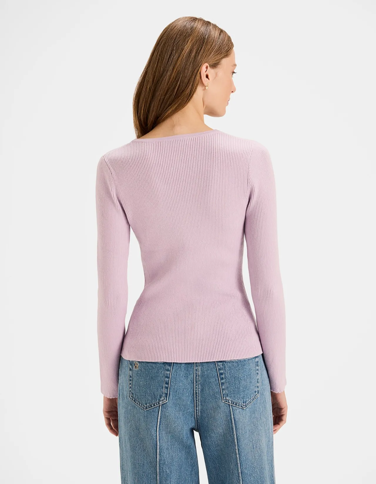ELVA RIBBED CARDIGAN