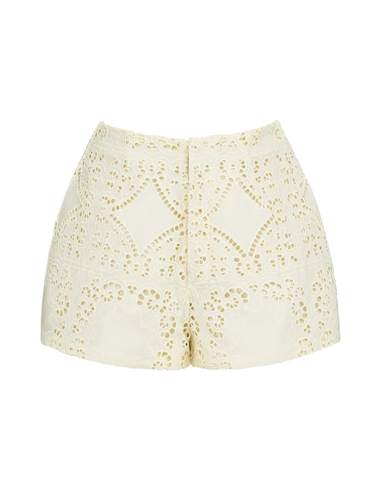 EMAN COTTON BRODERIE ANGLAISE SHORTS