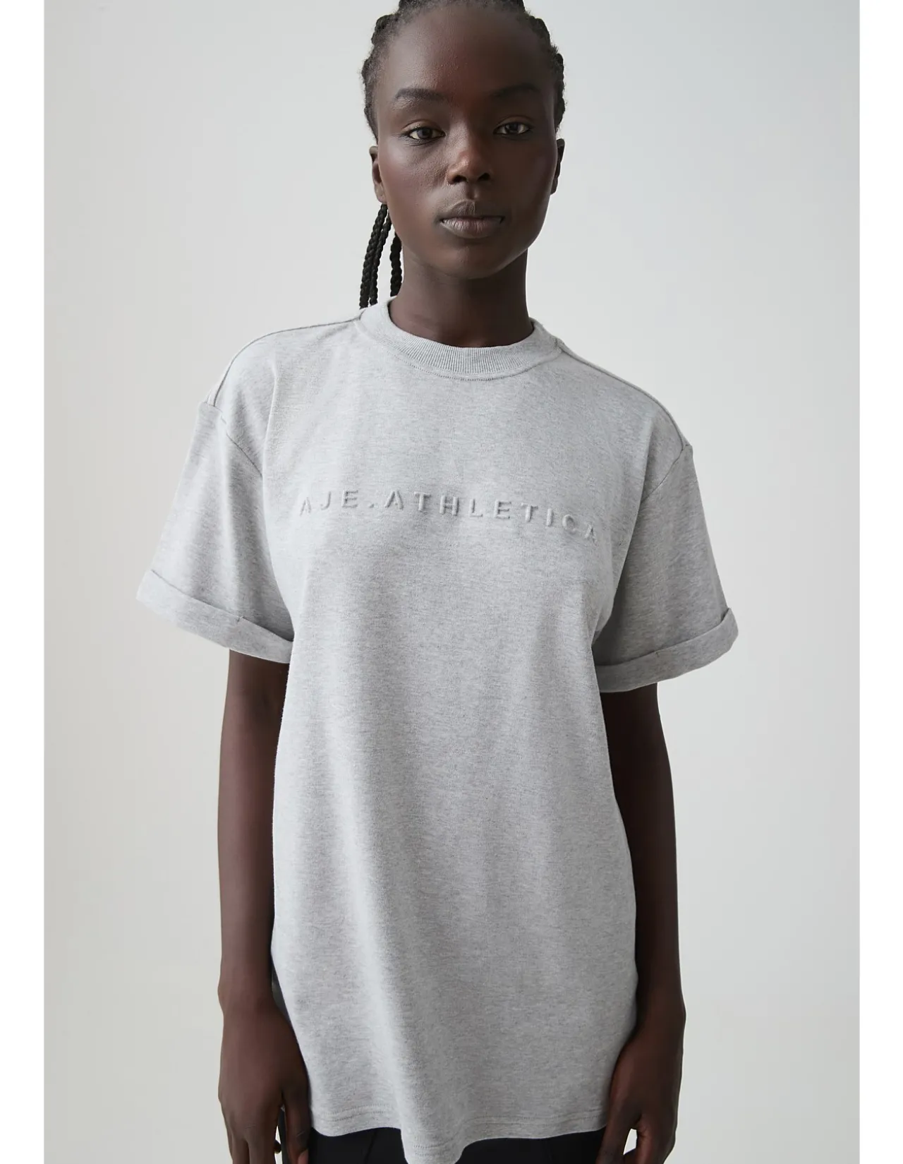 Embossed Boyfriend T-Shirt