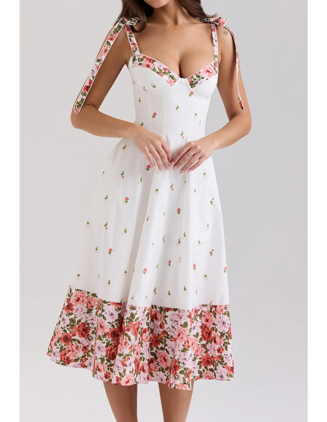 EMELY PANELLED DRESS