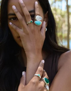 Emergence Moonstone Silver Ring