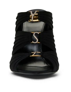 EMILIE 110 MULE SANDAL CREPE SATIN
