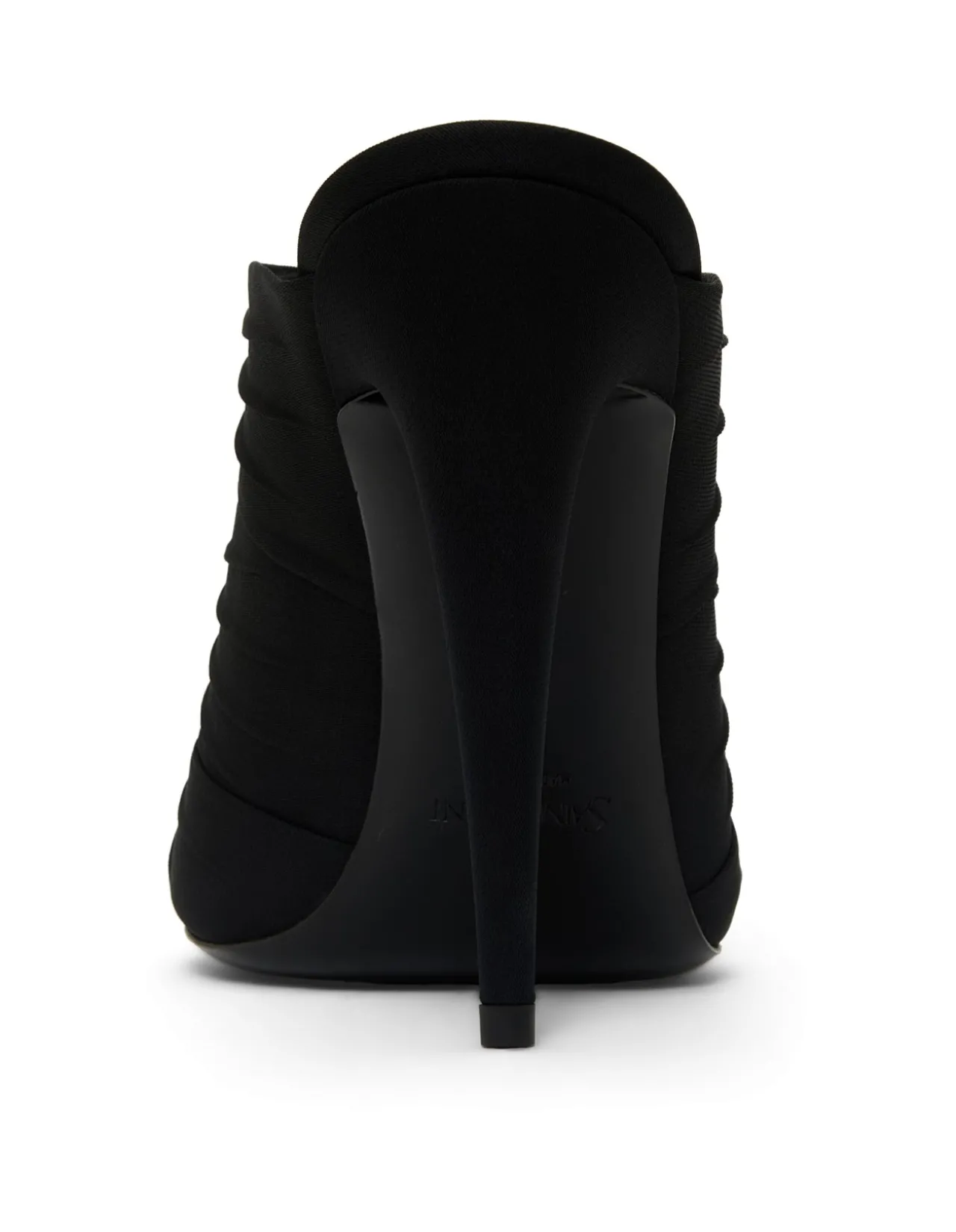 EMILIE 110 MULE SANDAL CREPE SATIN