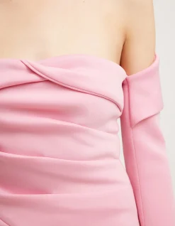 Emmaline Off Shoulder Long Sleeve Mini Dress