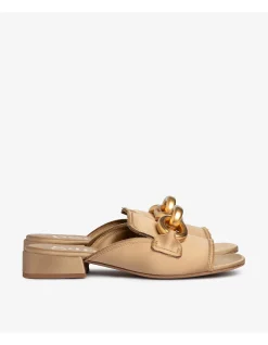 ENNA SILK SATIN MULE