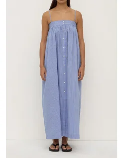 Erina Stripe Maxi Dress Blue/White Stripe