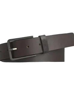 Essential Square Buckle Leather Belt