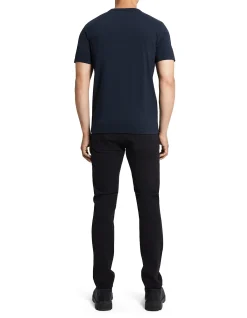 Essential Tee in Cosmos Slub Cotton