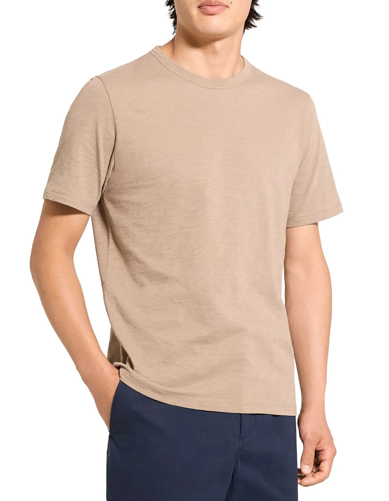 Essential Tee in Cosmos Slub Cotton