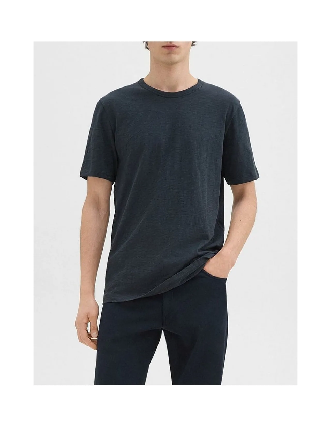 Essential Tee in Cosmos Slub Cotton