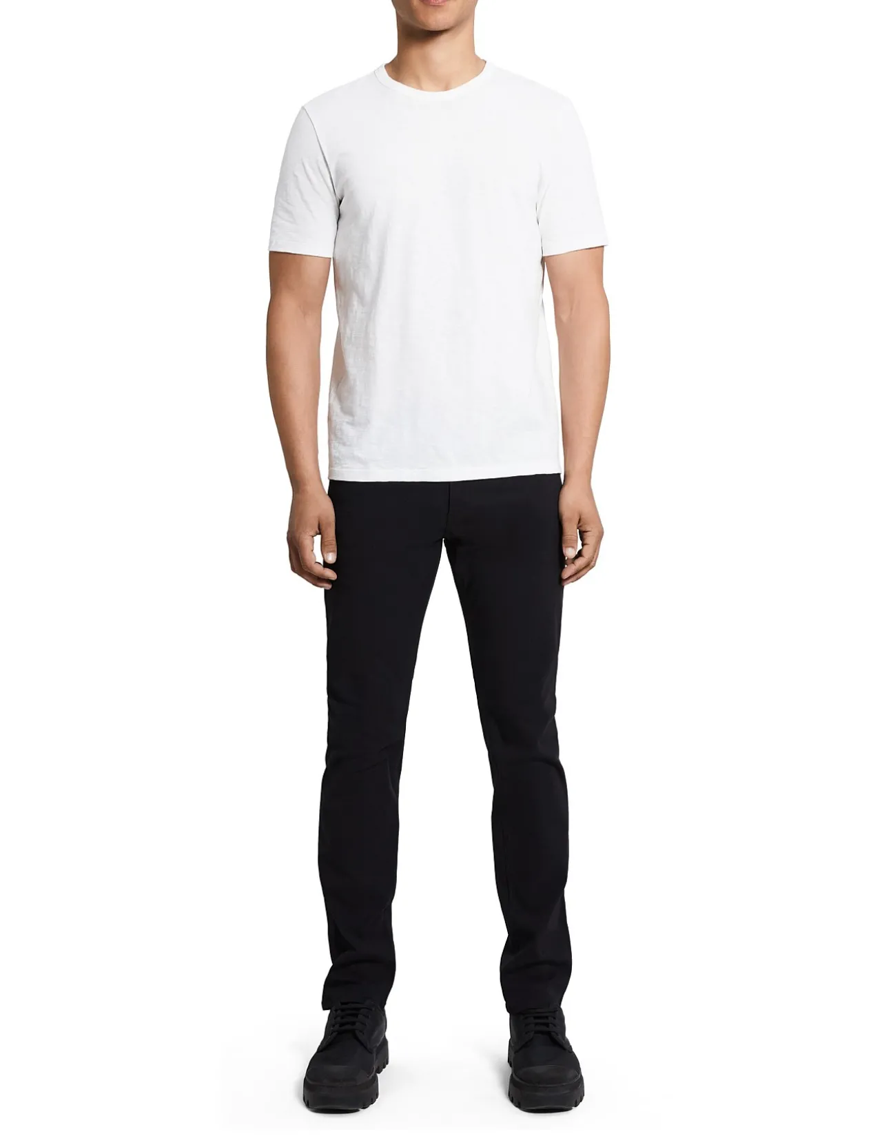 Essential Tee in Cosmos Slub Cotton