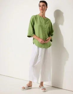 ESSENTIAL LINEN OVERSHIRT