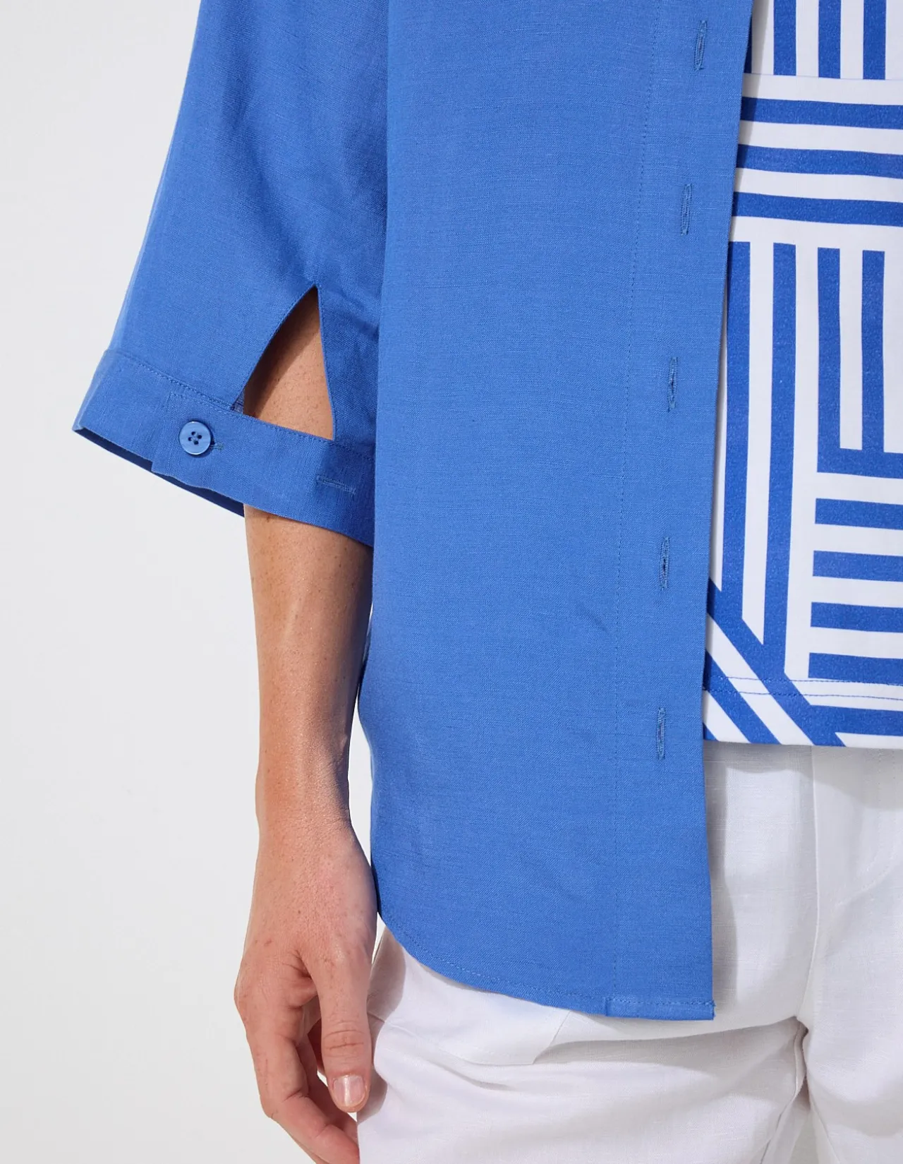 ESSENTIAL LINEN OVERSHIRT