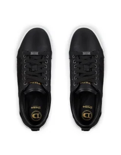 Estee Trainer Black Mixed Material