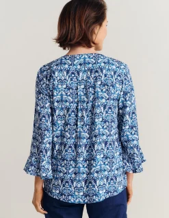ESTRID 3/4 SLEEVE BLOUSE