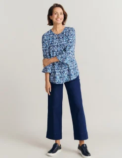 ESTRID 3/4 SLEEVE BLOUSE