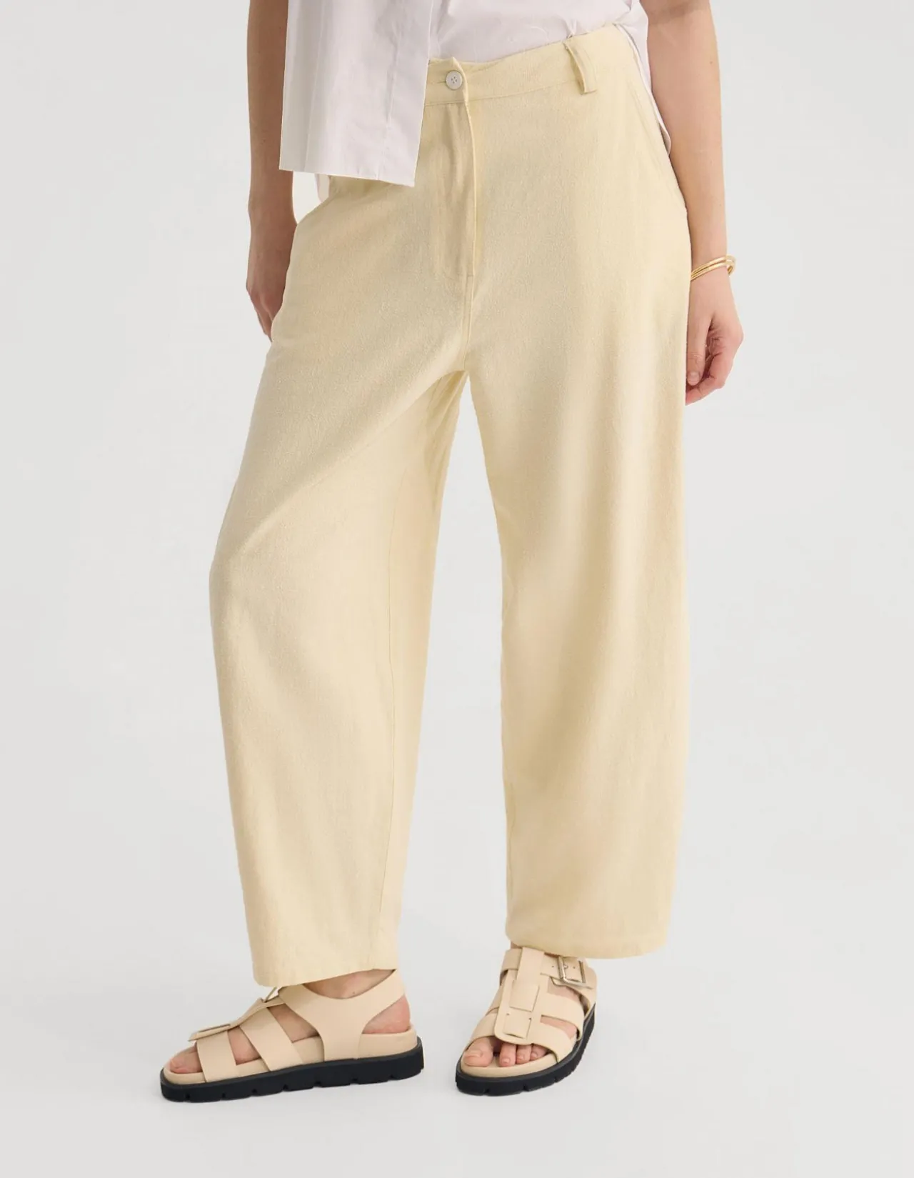ETTA BARREL LEG PANT