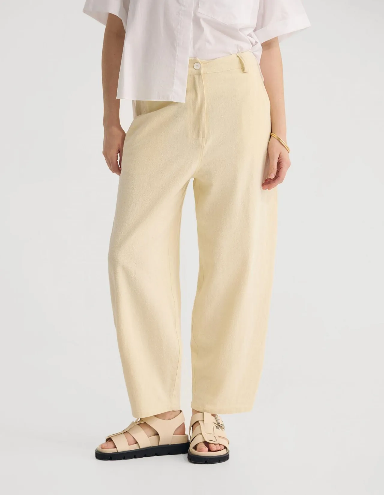 ETTA BARREL LEG PANT