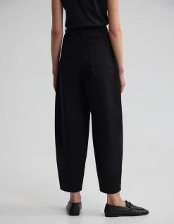 ETTA BARREL LEG COTTON PANT