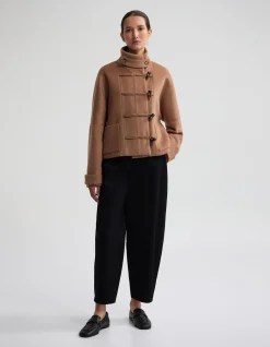 ETTA BARREL LEG COTTON PANT