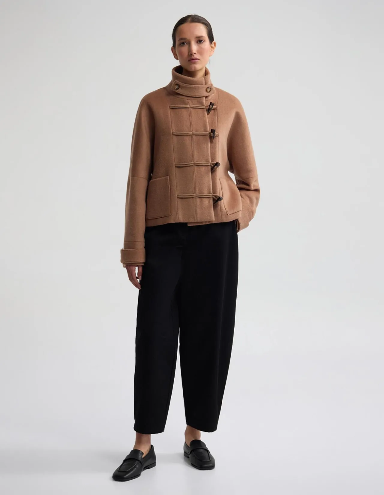 ETTA BARREL LEG COTTON PANT