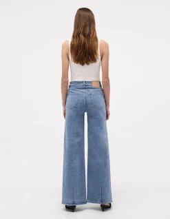 Eva Wide Mid Rise 82 cm Wide Leg Jeans